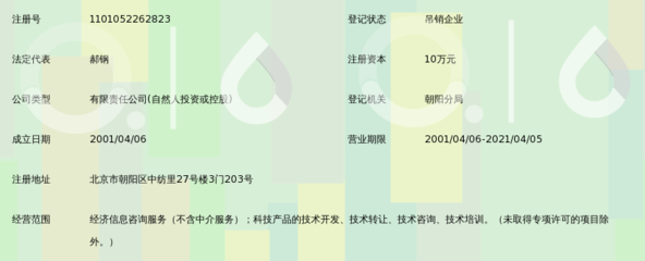 北京哈德沃信息咨询服务